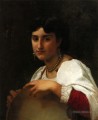 Litalienne au tambourin réalisme William Adolphe Bouguereau